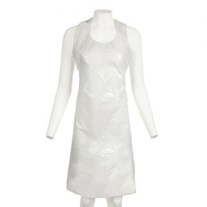 DISPOSABLE APRONS PLASTIC (100 pcs)