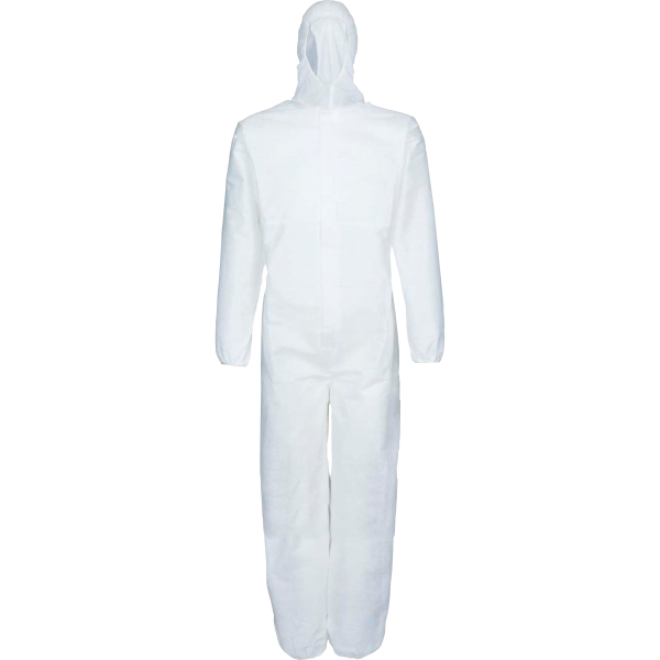 coverall, disposable, isolation suit, protective suit, protective wear