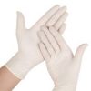 latex gloves, disposable, powder free,examination