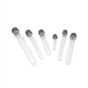 GLASS TEST TUBE WITH SCREW CAP