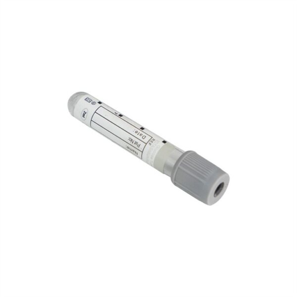 GREY CAP GLUCOSE TUBE